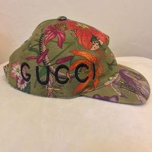 Gucci Floral series, unisex baseball cap